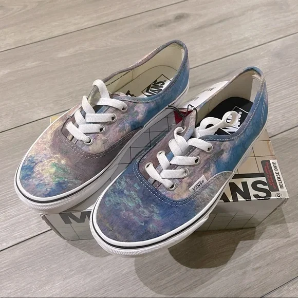 Vans Moma x Authentic Claude Monet Water Lilies - Picture 6 of 7